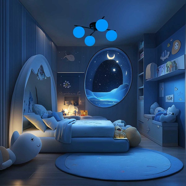 Потолочная светодиодная люстра Citilux Адам Смарт CL228A143 Фото № 13