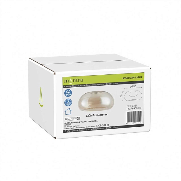 Плафон Mantra Andromeda 9351 изображение 2 Плафон Mantra Andromeda 9351 Фото № 2