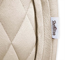 Полубарный стул Sheffilton SHT-ST31-C4/S94-1 Кремовый/прозрачный лак/черный муар 3652852701 3