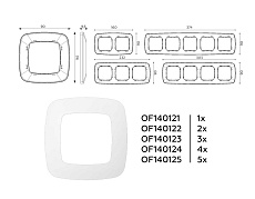 Рамка AMBRELLA VOLT OF140122 3