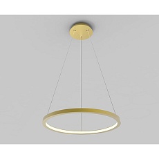 Подвесной светодиодный светильник Italline IT013-6028 gold 3000K