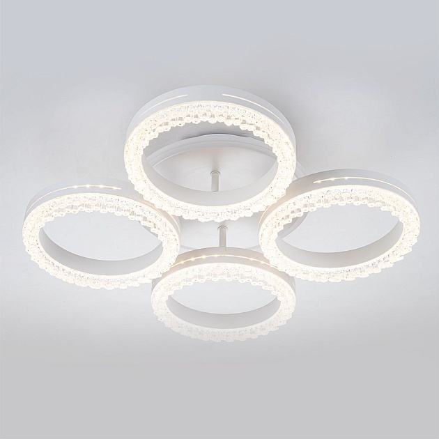 Потолочная светодиодная люстра Escada Albus 10276/4LED APP Фото № 5