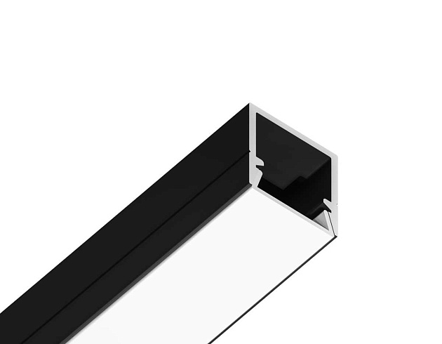 Профиль алюминиевый накладной AMBRELLA LIGHT ILLUMINATION GP1650BK изображение 1 Профиль алюминиевый накладной AMBRELLA LIGHT ILLUMINATION GP1650BK Фото № 1