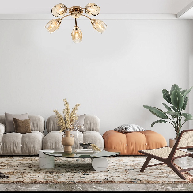 Потолочная люстра Escada Allium 663/5P Фото № 2