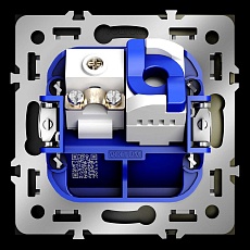 Розетка телевизионная встраиваемая Voltum S70 TV+RJ45 кат. 6 шелк VLS060704 2