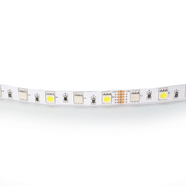 Светодиодная лента Lightstar 14,4W/m 60LED/m RGB/белый 5M 421000 Фото № 1