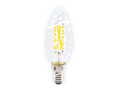 Лампа светодиодная филаментная Ambrella light E14 6W 4200K прозрачная 202124 2