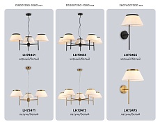 Люстра Ambrella Light HIGH LIGHT LH72453 5