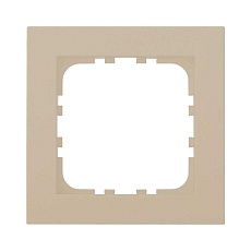 Рамка 1-постовая LK Studio (шампань) LK80 FLAT, 844106-1
