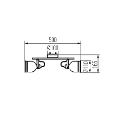 Спот Kanlux DERATO EL-2I W-SR 35643 2