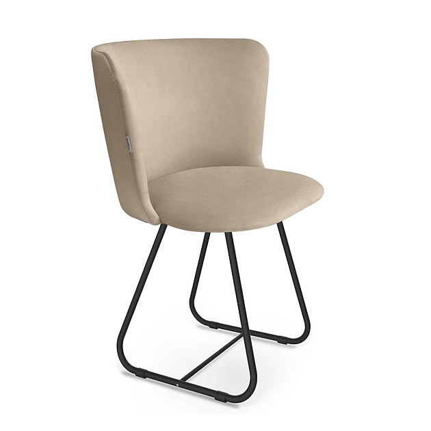 Кухонный стул Sheffilton SHT-ST36/S38 ванильный крем/черный муар 5660319801 Фото № 1