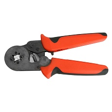 Кримпер Stekker CTLS006-240 для обжима клемм и наконечников 0,25-10мм2, красный 39353 4