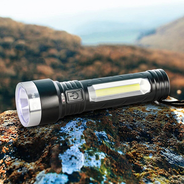 Ручной светодиодный фонарь ЭРА аккумуляторный 400 лм UA-501 Б0052743 фото 12