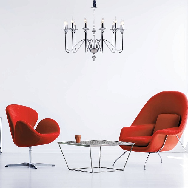 Подвесная люстра Divinare 1021/02 LM-12 Фото № 6