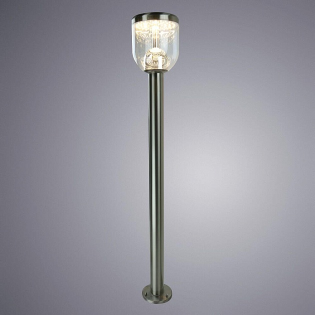 Уличный светодиодный светильник Arte Lamp Inchino A8163PA-1SS изображение 2 Уличный светодиодный светильник Arte Lamp Inchino A8163PA-1SS Фото № 2