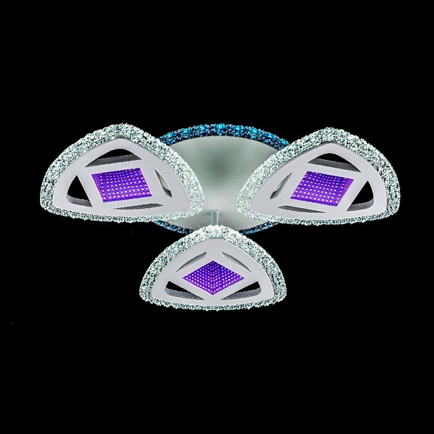 Потолочная люстра ЭкономСвет 51250/3+1WT+3D Фото № 1