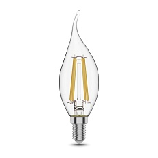 Лампа светодиодная филаментная Gauss E14 11W 4100К прозрачная 104801211 5