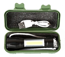 Ручной светодиодный фонарь Ultraflash Accu Profi аккумуляторный 93х23 90 лм E1337  14269 5