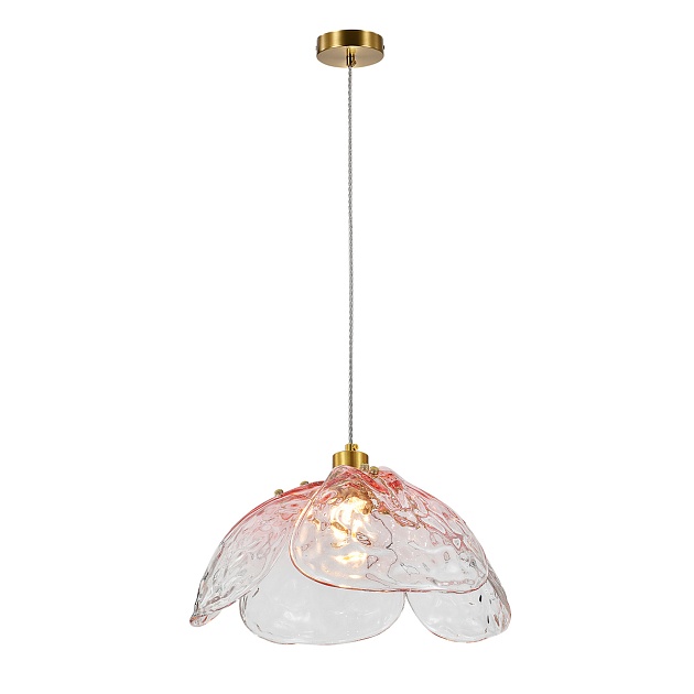 Подвесной светильник Indigo 11051/1P Pink V000520 Фото № 1