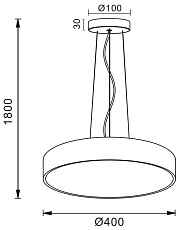 Подвесной светодиодный светильник Deko-Light Menkar 342201 1