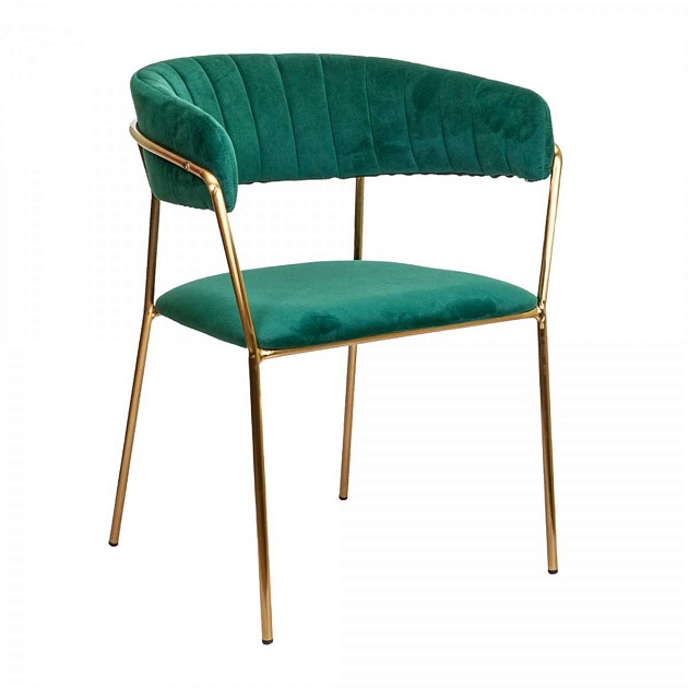 Кресло AksHome Geneva зеленый, велюр 62673 Фото № 1