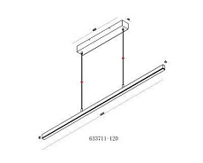 Подвесной светодиодный светильник Lucide Sigma 23455/30/31 3