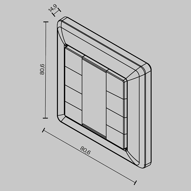 Панель управления Maytoni Lighting control 721042 Фото № 3