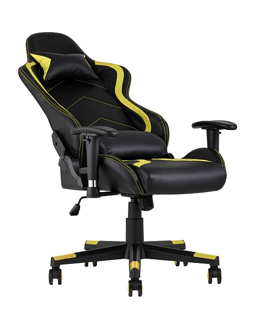 Игровое кресло TopChairs Cayenne желтое SA-R-909 yellow фото 6