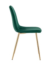 Кухонный стул Stool Group Валенсия SN велюр зеленый золотые ножки OS-001L HLR-56 gl 2
