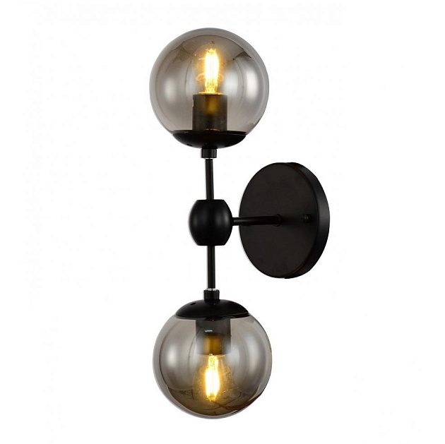 Бра Lumina Deco Zodiak LDW 6001-2 BK Фото № 2