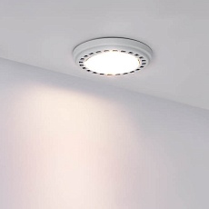 Лампа светодиодная Arlight G53 12W 3000K матовая AR111-UNIT-G53-12W- Warm3000 026887 3