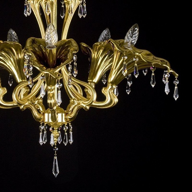 Подвесная люстра Artglass Kala V. Polished CE Фото № 5