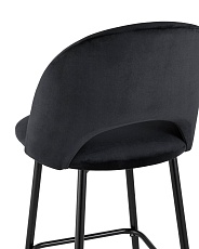 Барный стул Stool Group Меган велюр черный AV 415-H75-08(B) 5
