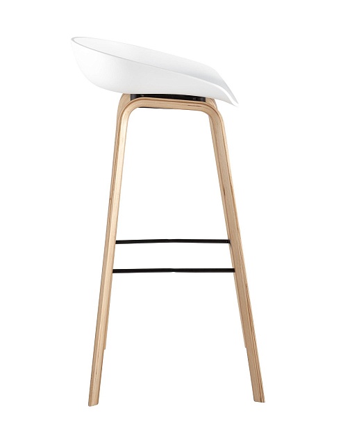 Барный стул Stool Group LIBRA белый деревян. ножки 8319 WHITE фото 2