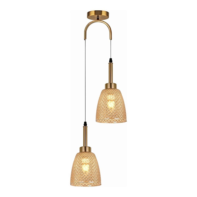 Подвесной светильник Reluce 09011-0.9-02 Amber Фото № 1