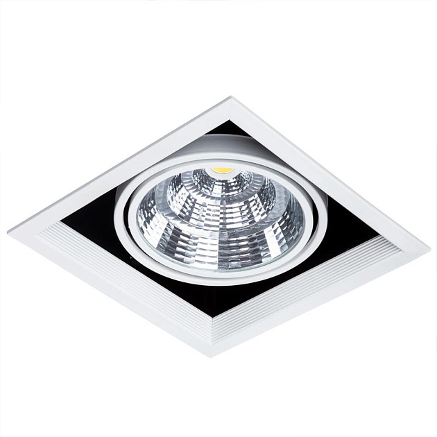 Встраиваемый светодиодный светильник Arte Lamp Merga A8450PL-1WH фото 6