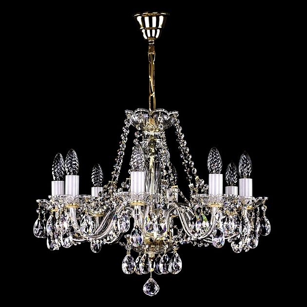 Подвесная люстра Artglass Cassidy VIII. CE Фото № 1