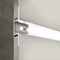 Профиль встраиваемый алюминиевый с рассеивателем Elektrostandard LL-2-ALP013 a053633