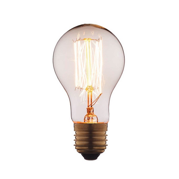 Лампа накаливания E27 40W прозрачная 1003-T фото 