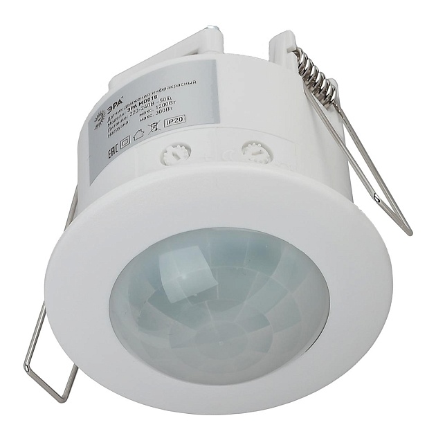 Датчик движения инфракрасный ЭРА MD 018 Б0043795 изображение 1 Датчик движения инфракрасный ЭРА MD 018 Б0043795 Фото № 1