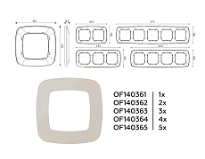 Рамка AMBRELLA VOLT OF140363 1