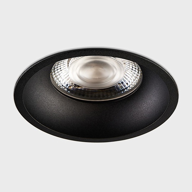 Встраиваемый светодиодный светильник Italline IT08-8032 black 4000K Фото № 1