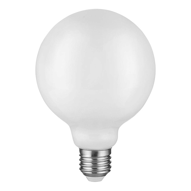Лампа светодиодная филаментная ЭРА E27 15W 2700K опал F-LED G125-15w-827-E27 opal Б0047038 фото 