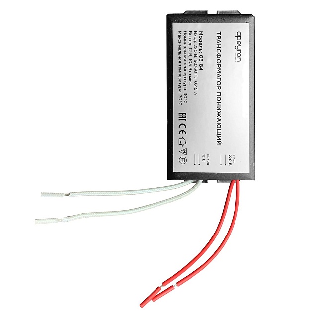 Трансформатор Apeyron AC 12V 35-105W IP20 03-84 Фото № 8