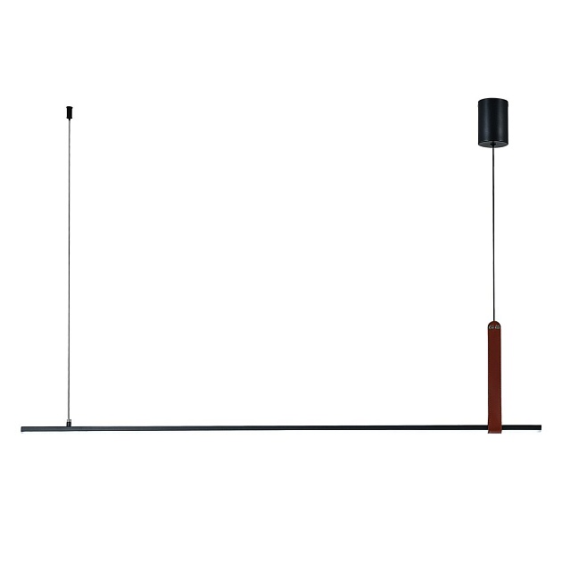 Подвесной светодиодный светильник Escada Alliance 10297/1LED Black Фото № 1