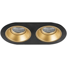 Комплект из светильников и рамки Lightstar Domino Round (214657+214603+214603) D6570303