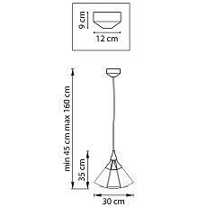 Подвесной светильник Lightstar Cone 757150 5