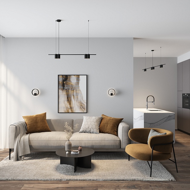 Бра Denkirs Orbit DK5060-BK изображение 6 Бра Denkirs Orbit DK5060-BK Фото № 6