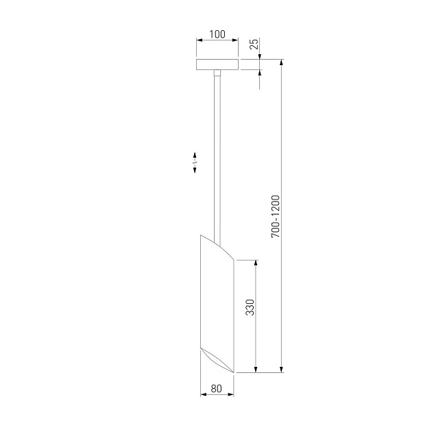 Подвесной светильник Eurosvet Dome Elegante 50245/1 черный Фото № 3