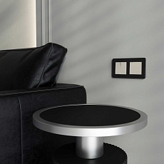 Выключатель одноклавишный (дымчатый) W1210004/ a069447 1